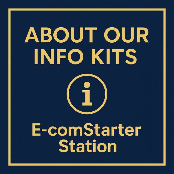 About Our Info Kits • E-comStarter Station (Understanding What You Receive) - Picture 1 of 3
